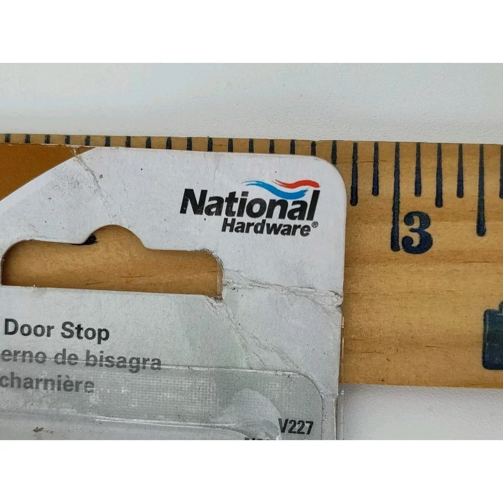 SATIN NICKEL National Hardware Hinge Pin Door Stop V227 N325-589 SEE B61.7GA2123